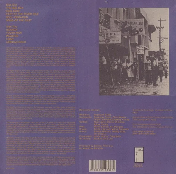 Augustus Pablo - The Red Sea - Black Solidarity LP — Ohm Records